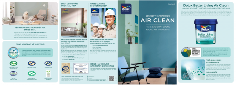 Bảng màu sơn Dulux